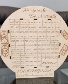 Skarbonka duża okrągła