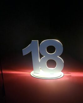 Podświetlane cyfry led