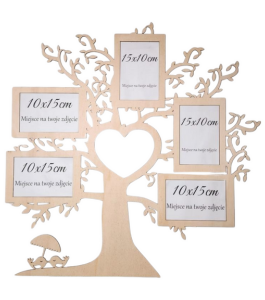 Drzewo Genealogiczne na 6 zdjęć