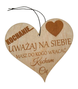 Zawieszka Kochanie Uważaj
