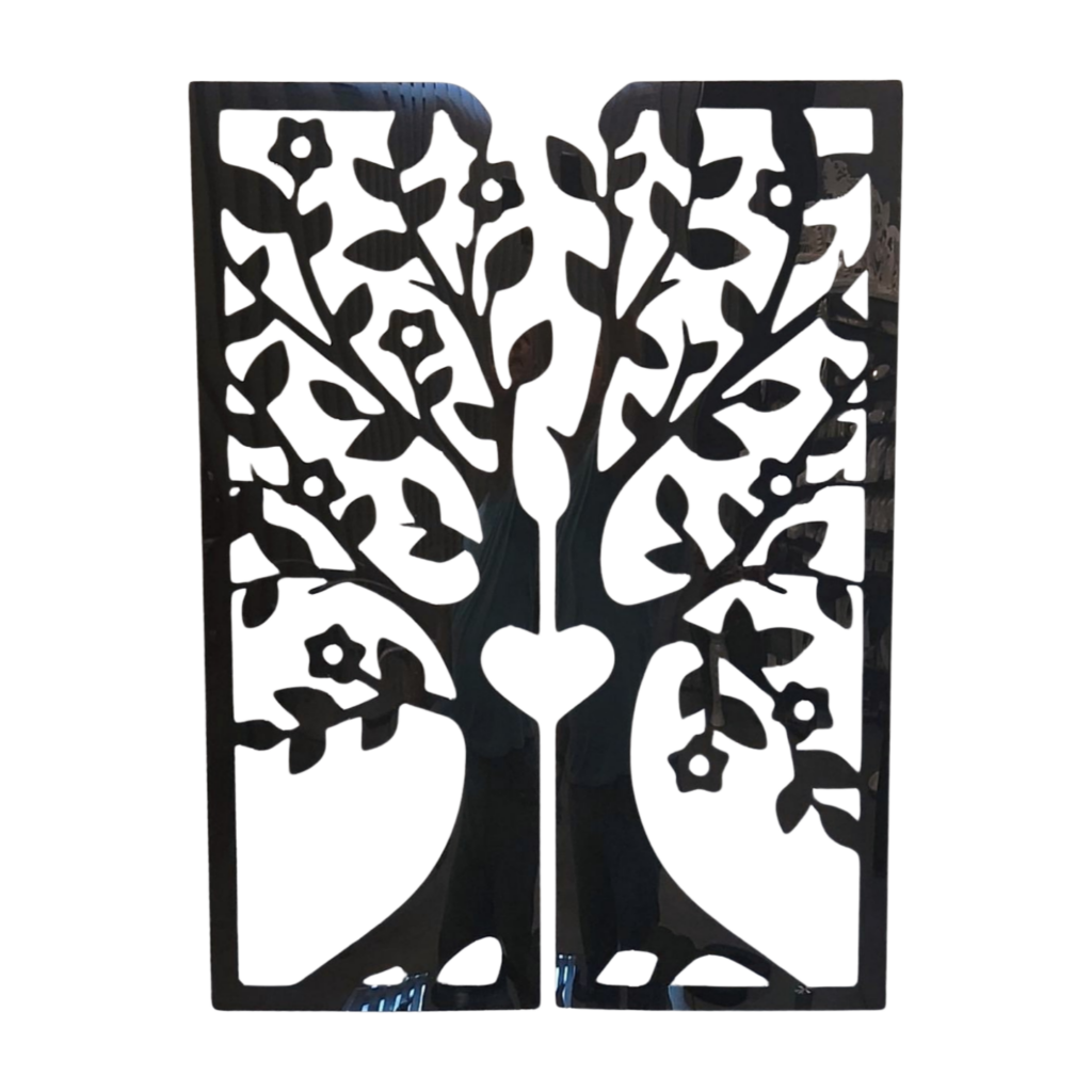 Obraz ażurowy drzewo miłości