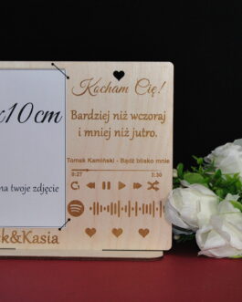 Ramka z Grawerem Spotify