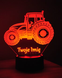 Lampa LED 3D – Traktor