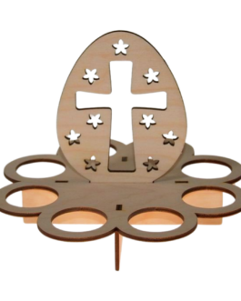 Stojak na jajka okrągły na 8 jajek.