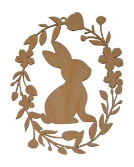 Wianek do powieszenia zajączek