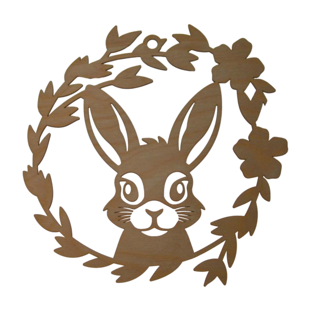 Wianek do powieszenia duży zając