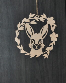 Wianek do powieszenia duży zając